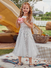 Load image into Gallery viewer, Sequin and Tulle Flower Girl Dress
