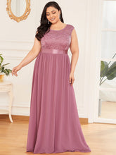 Load image into Gallery viewer, Lace top Bridesmaid Dress
