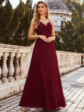 Load image into Gallery viewer, Ruched Bust High Waist Evening Dress
